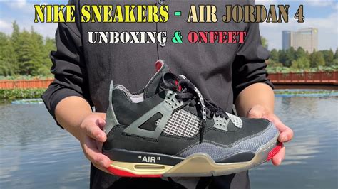 NIKE SNEAKERS UNBOXING DHGATE SNEAKERS AIR JORDAN 4 | REVIEW - YouTube