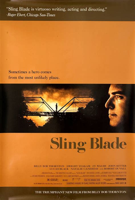 Sling Blade 1996 U.S. One Sheet Poster - Posteritati Movie Poster Gallery