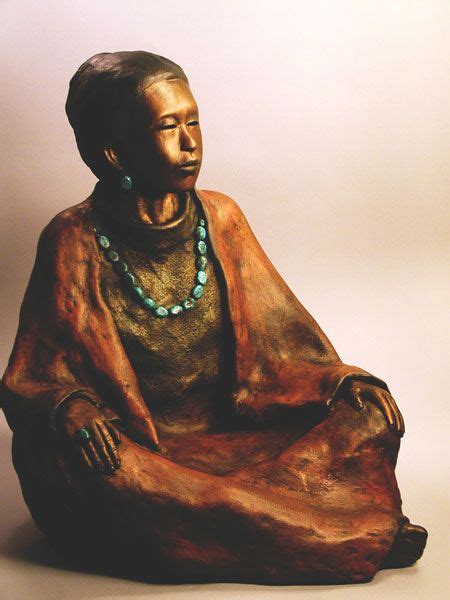 New Mexico Woman - Handcrafted Clay Sculpture | Figurative sculpture ...