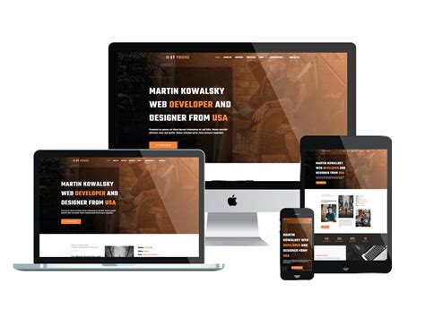 ET Prome – Free Responsive Personal Joomla! Templates