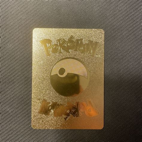 Mavin | Pikachu VMAX Rainbow Rare Pokemon Gold Foil Card (B) Fan Art