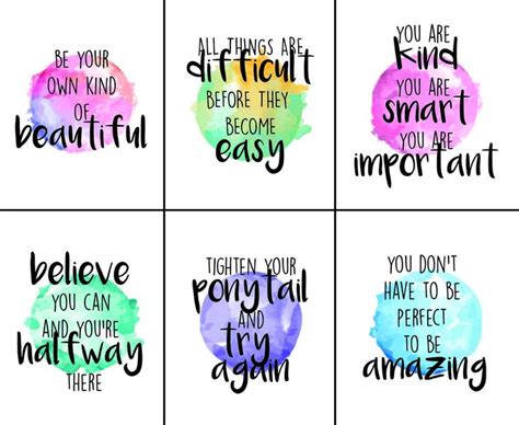 Inspiring Growth Mindset Quotes for Teenage Girls and Women - Etsy ...