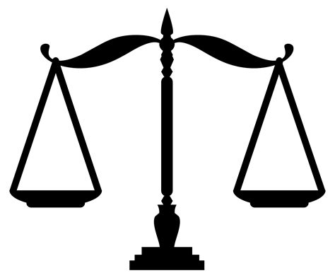 Justice Scale Clipart