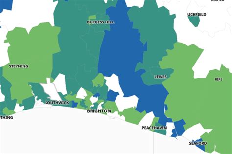 East and West Sussex's 12 COVID hotspots as we approach Christmas ...