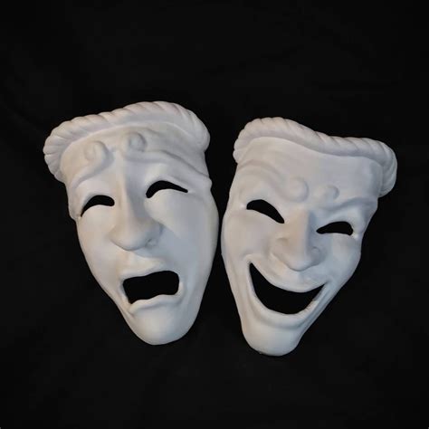 Ancient Greek Theatre Tragedy Masks