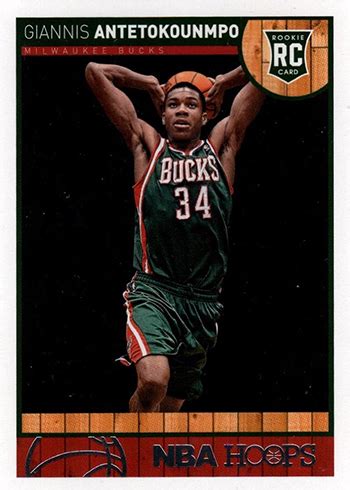 Most Valuable Giannis Antetokounmpo Rookie Card Rankings