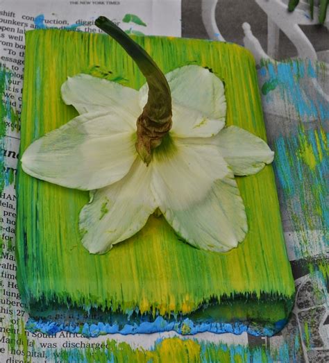 Art with Kids: Nature Gelatin Prints