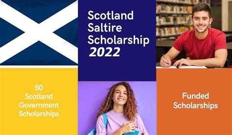 Scotland’s Saltire Scholarships By Scottish Government In Collaboration ...