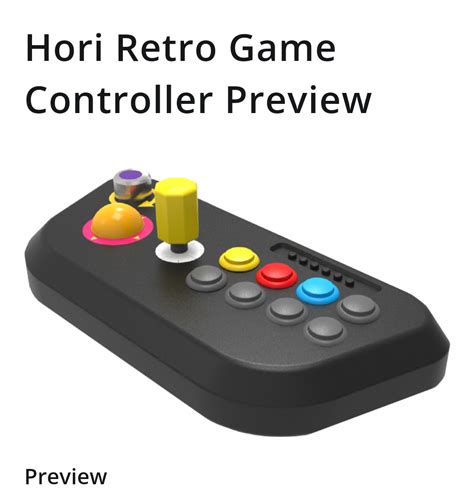 Hori RETRO arcade stick preview : r/retrogaming