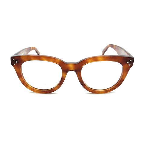 Céline // Maire Acetate Eyeglass Frames // Havana - Women's Designer ...