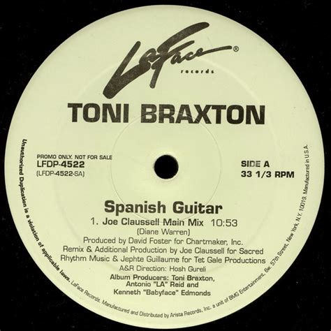 Toni Braxton – Spanish Guitar (2000, Vinyl) - Discogs