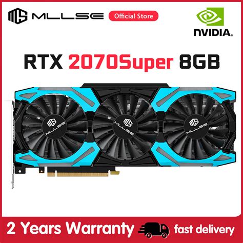 MLLSE RTX 2070 Super 8G Gaming Graphics Card 256Bit GDDR6 RGB Game ...