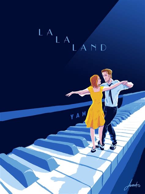 La La Land Art Print by Leo Alves (lhA(c)u) - X-Small in 2020 | La la land art, Film posters ...