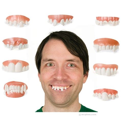 Gnarly Teeth Fake Dentures - GeekAlerts