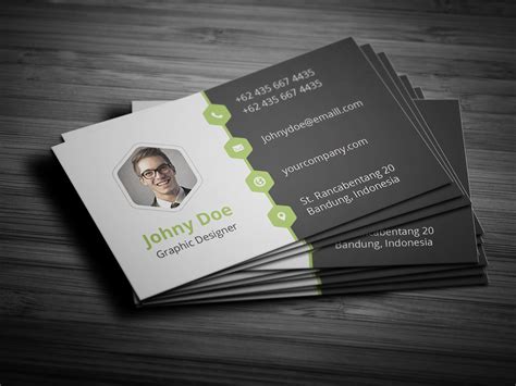 Business Card Template In Photoshop