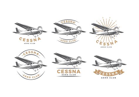 Cessna Logo Free Vector 131111 Vector Art at Vecteezy