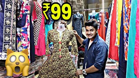 999 में 10 कुर्ती | Biggest wholesale market of India | Gandhi Nagar Market, Delhi - YouTube