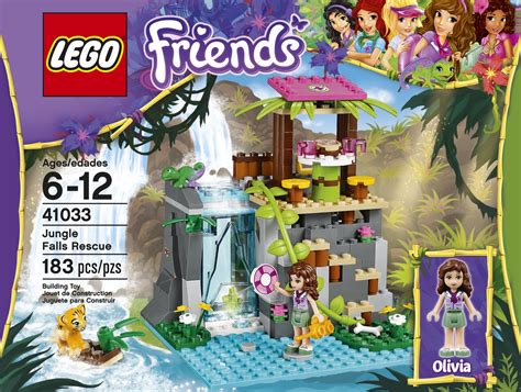 LEGO Friends Jungle Falls Rescue 41033 Building Set (Discontinued by manufacturer) - Buy Online ...