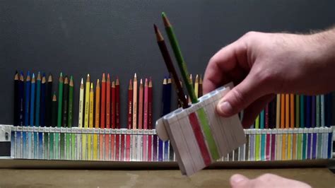 DIY: Custom pencil holder for PRISMACOLOR - YouTube