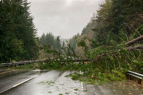 Pacific Northwest atmospheric river forces evacuations, power outages