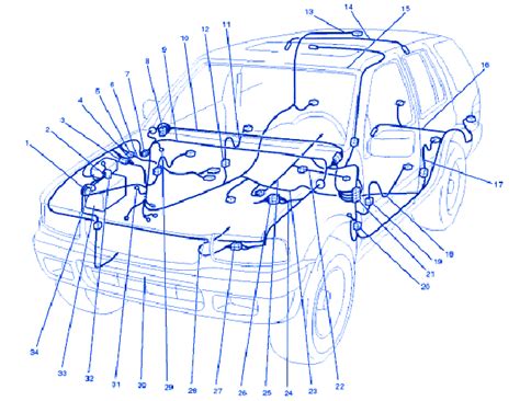 Isuzu Axiom 2002 Main Engine Electrical Circuit Wiring Diagram - CarFuseBox