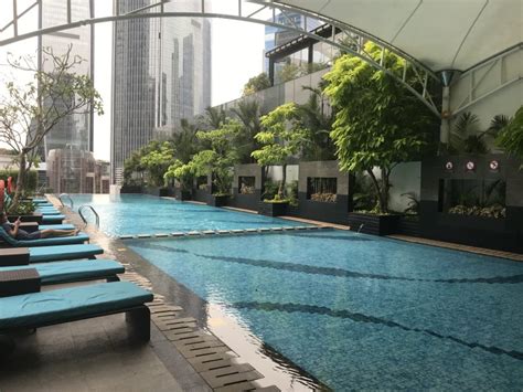 Swimming pool in Oakwood Mega Kuningan | All Jakarta Apartments ...