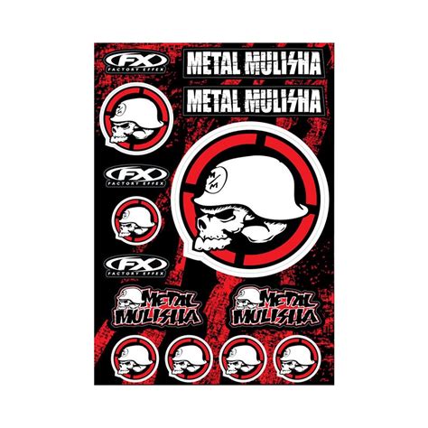 Metal Mulisha Sticker Sheet