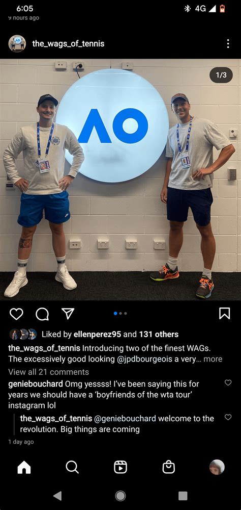 Introducing the WAGs of tennis : r/tennis