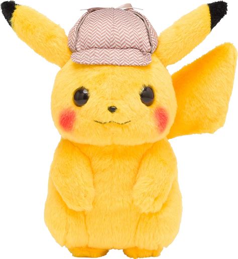 Amazon.com: Pokemon Center Detective Pikachu Plush : Toys & Games