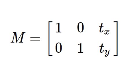 translation_matrix | LearnOpenCV