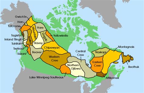 The Subarctic People - Groups in this Region