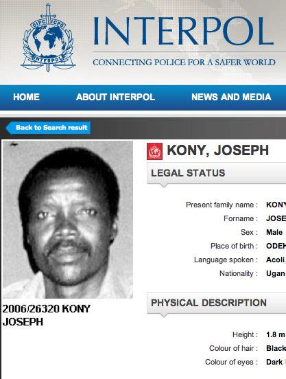 Joseph Kony Arrested