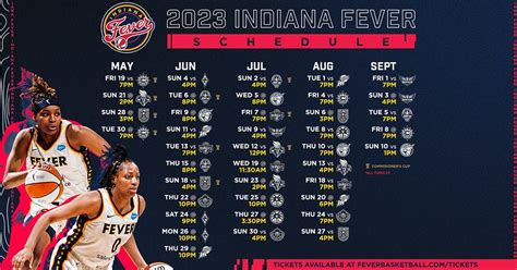 Indiana Fever Announce 2023 Regular Season Schedule | Gainbridge Fieldhouse