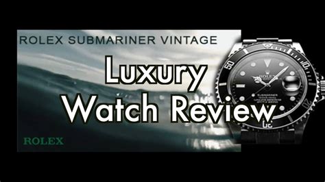 Luxury Watch Review - YouTube