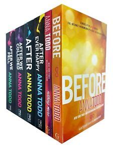 Anna Todd After Series Collection 6 Books Set After We Collided After ...