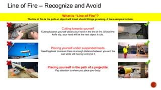 Line of fire safety | PPT