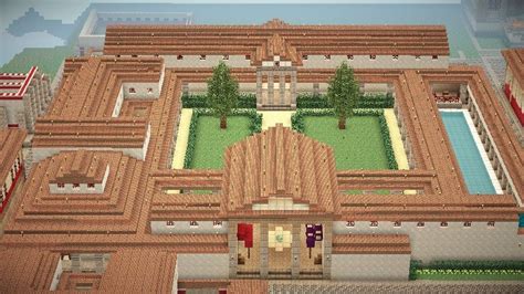 Roman Villa - Villa Syndexioi (World Save, Schematic) Minecraft Project | Villa minecraft ...