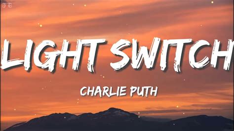 Charlie Puth - Light Switch (Lyrics) Paul Costabile, Christina Grimmie, Nick Perri - YouTube