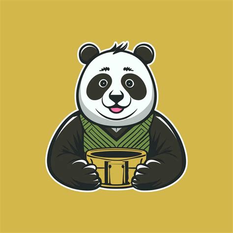 Cute Panda Character 35979796 Vector Art at Vecteezy