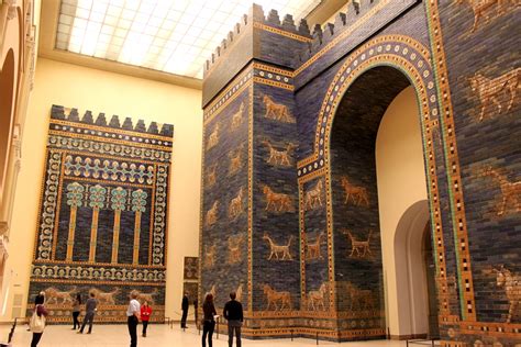 Ishtar Gate | Reconstruction of the Ishtar Gate, part of the… | Flickr