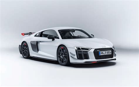 an audi sports car on a white background