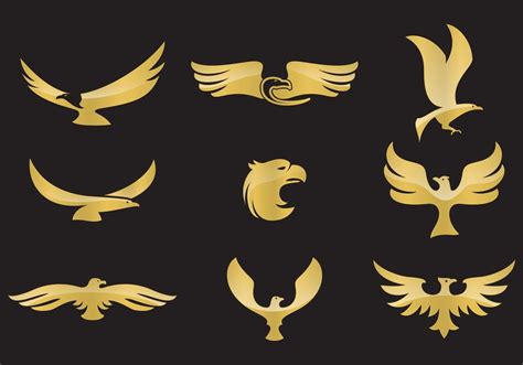 Golden Eagle Vectors | Eagle vector, Golden eagle, Vector art