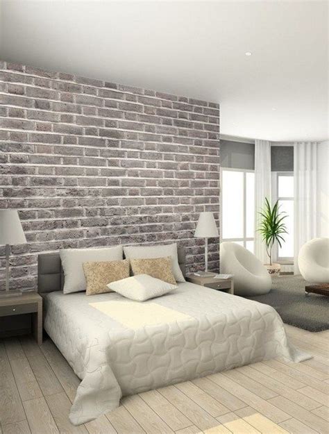 20+ Brick Effect Wallpaper Bedroom