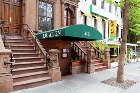 The First Night Back At: Theater-District Icon Joe Allen — Joe Allen Restaurant Reopens