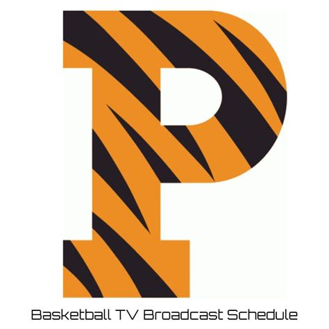 Princeton Tigers Basketball TV Broadcast Schedule 2022-23 | Printable PDF