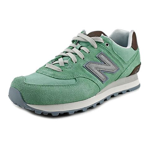 New Balance WL574 Women Round Toe Synthetic Green Sneakers - Walmart.com