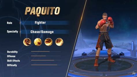 Build Terbaik Paquito, Si Manny Pacquiao Mobile Legends - Dafunda.com