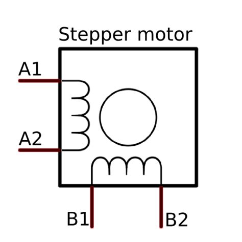 Bipolar stepper motor control with Arduino and an H-Bridge