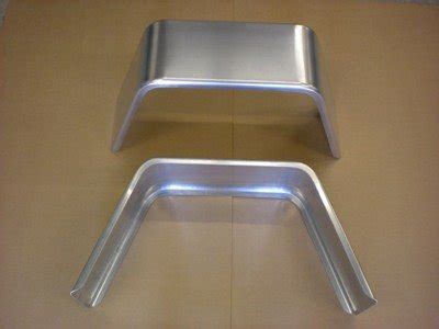 Fenders Inc Set Of (2) Square Aluminum Cargo Trailer Fenders 1034Alum ...