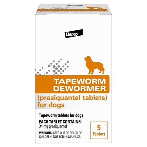 Tapeworm Dewormer For Dogs 5 Oral Tablets At Tractor Supply Co